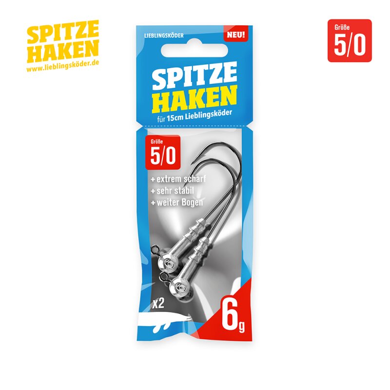 Lieblingsköder Spitze Haken Jigkopf