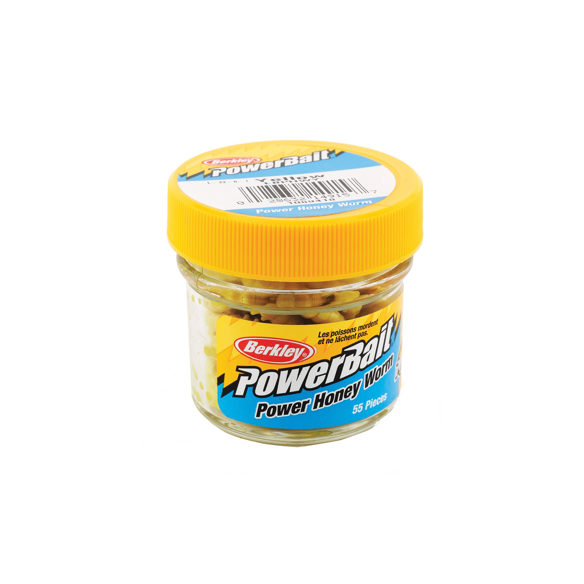 Berkley Powerbait Power Honey Worms Yellow