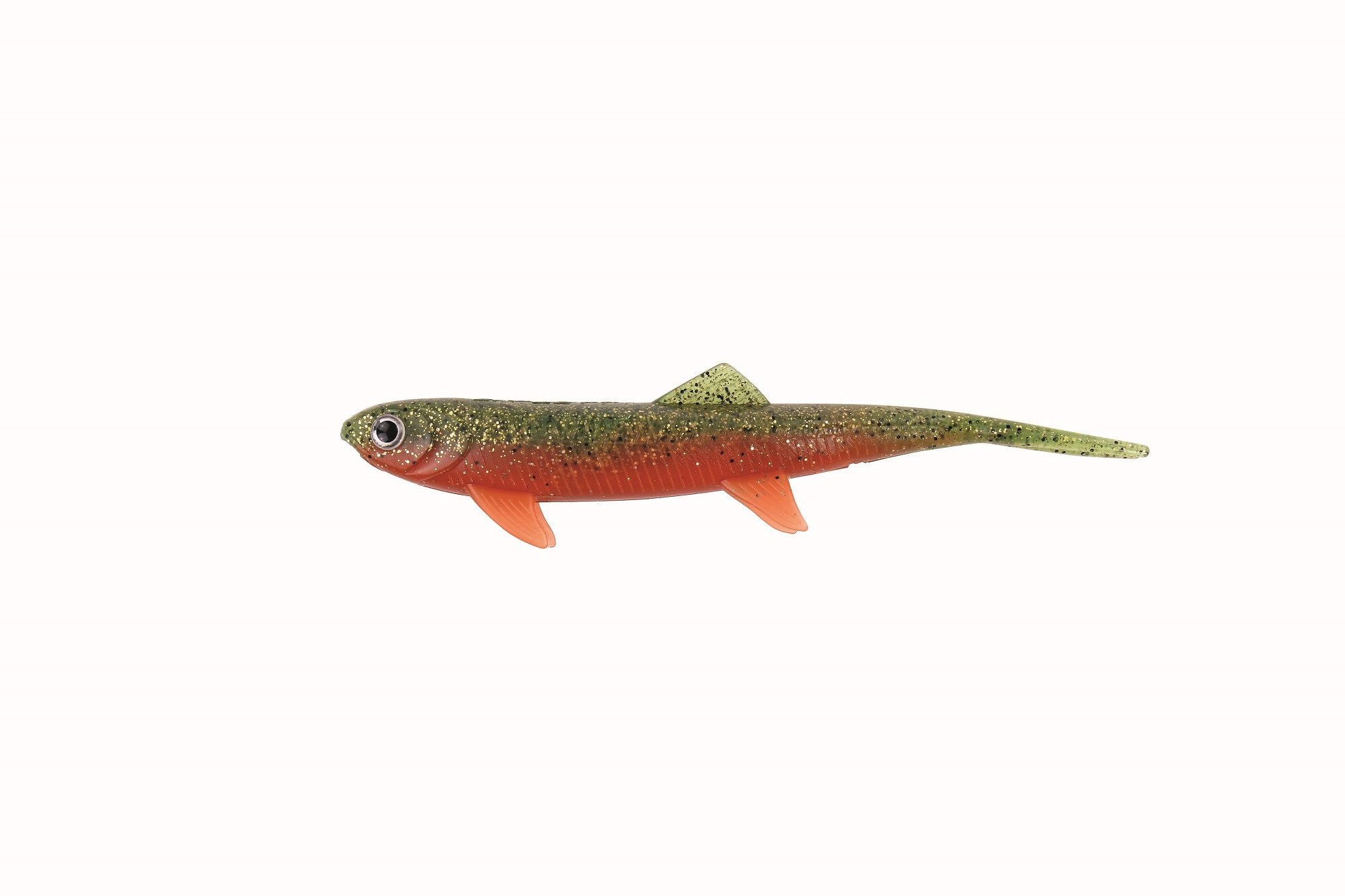 Dam Effzett Split Tail 9cm Orange Belly