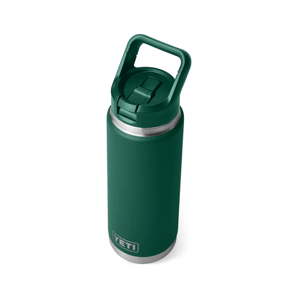 YETI Rambler Flasche mit Trinkhalmdeckel