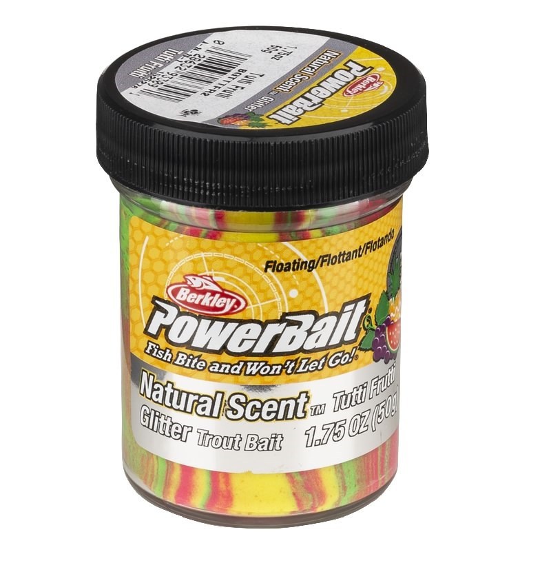Berkley Powerbait Natural Scent Glitter Fruit - Tutt Frutti Berkley Powerbait Natural Scent Glitter Fruit - Tutt Frutti