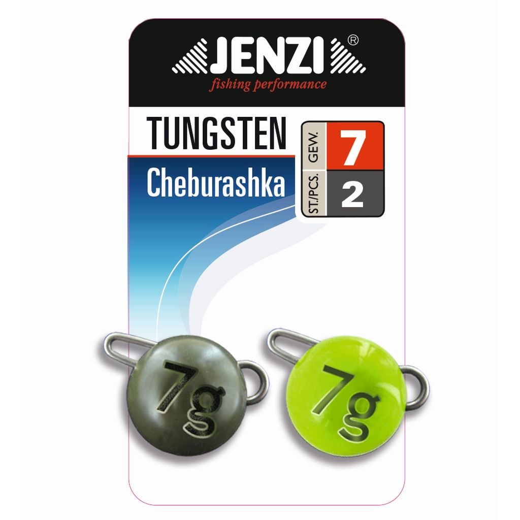 Jenzi Tungsten Cheburashka Gelb + Pumpkin 7g