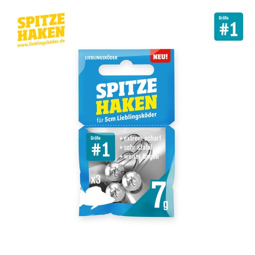 Lieblingsköder Spitze Haken Jigkopf