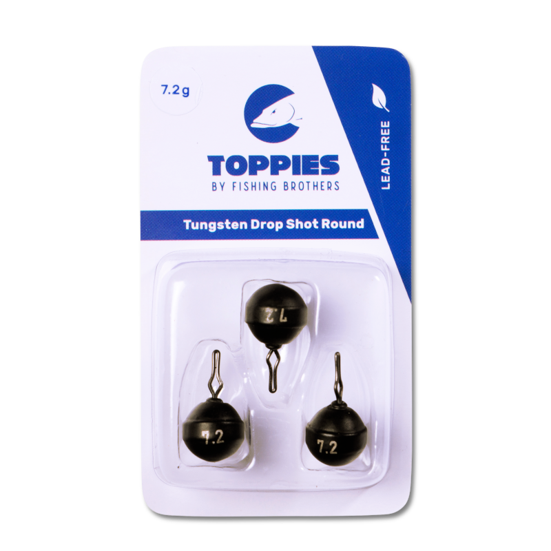 Toppies Tungsten Drop Shot Rund Toppies Tungsten Drop Shot Rund