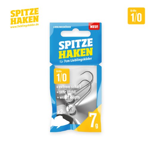 Lieblingsköder Spitze Haken Jigkopf