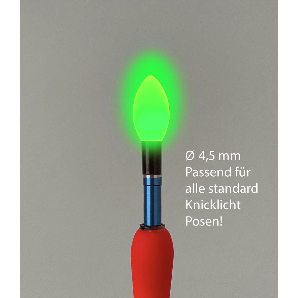 Jenzi LED Knicklicht. Bulb Green