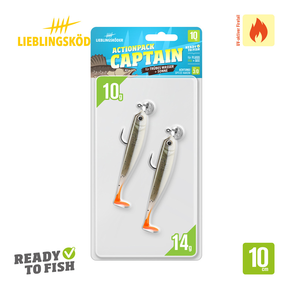 Lieblingsköder Action - Pack CAPTAIN
