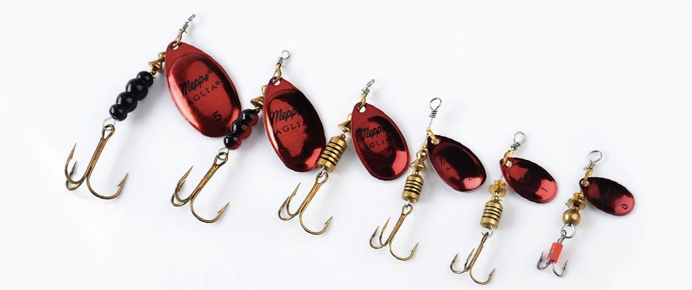 Mepps Aglia Platinum - Rot Mepps Aglia Platinum - Rot