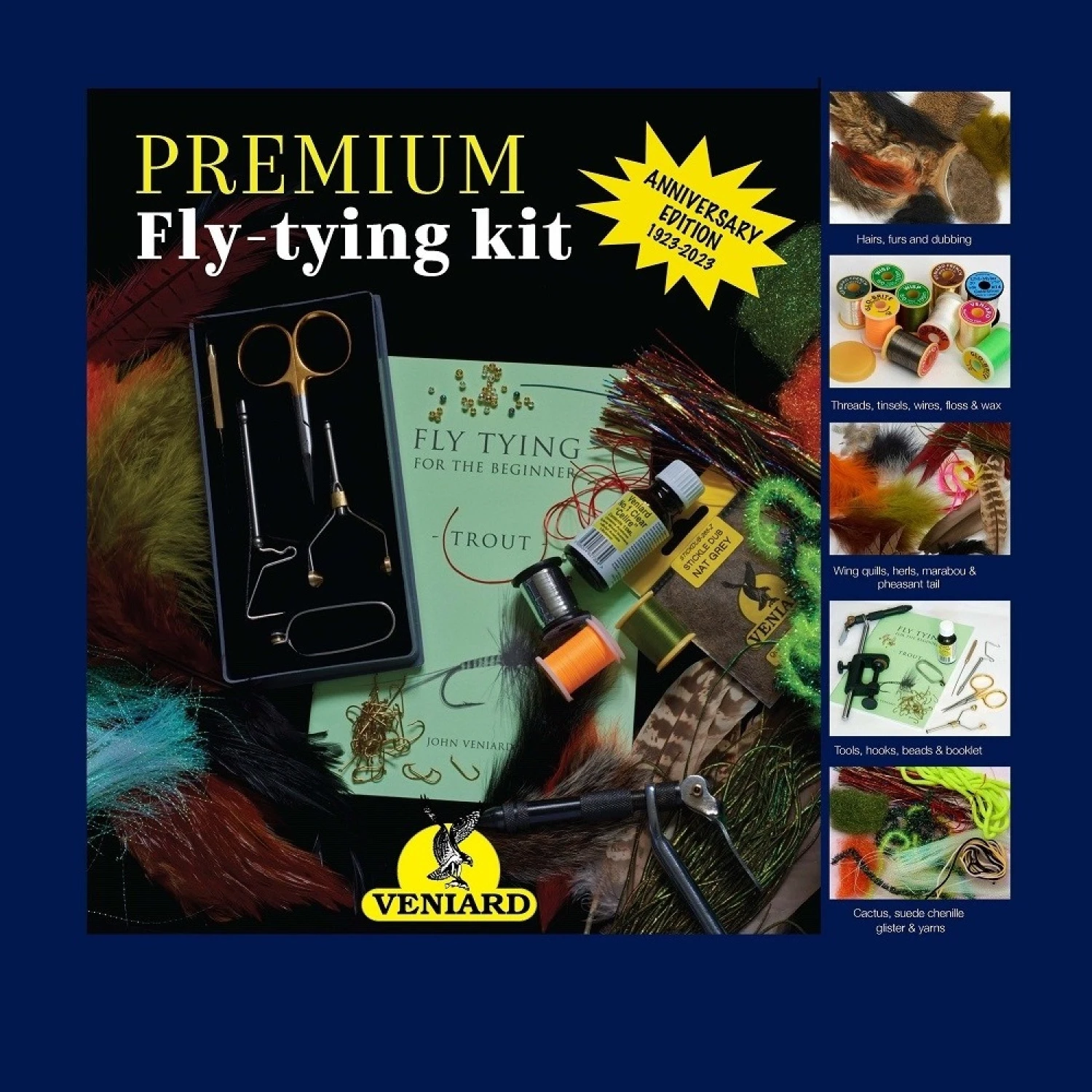 Veniard Premium Fly-Tying Kit - Fliegenbinde Paket Veniard Premium Fly-Tying Kit - Fliegenbinde Paket