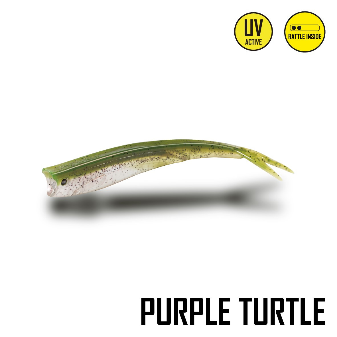 Lura Lures Twix Shad Purple Turtle 20cm