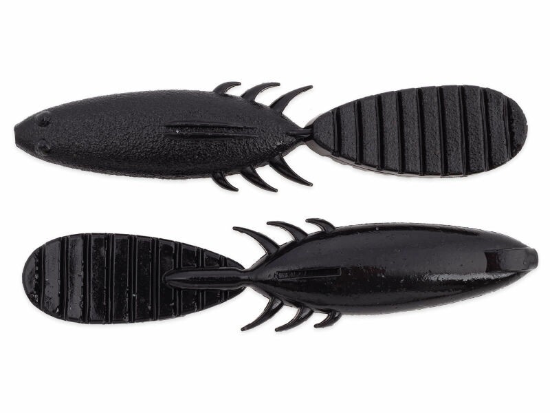 Keitech Paddlin Beaver Black 3.5" Keitech Paddlin Beaver Black 3.5"