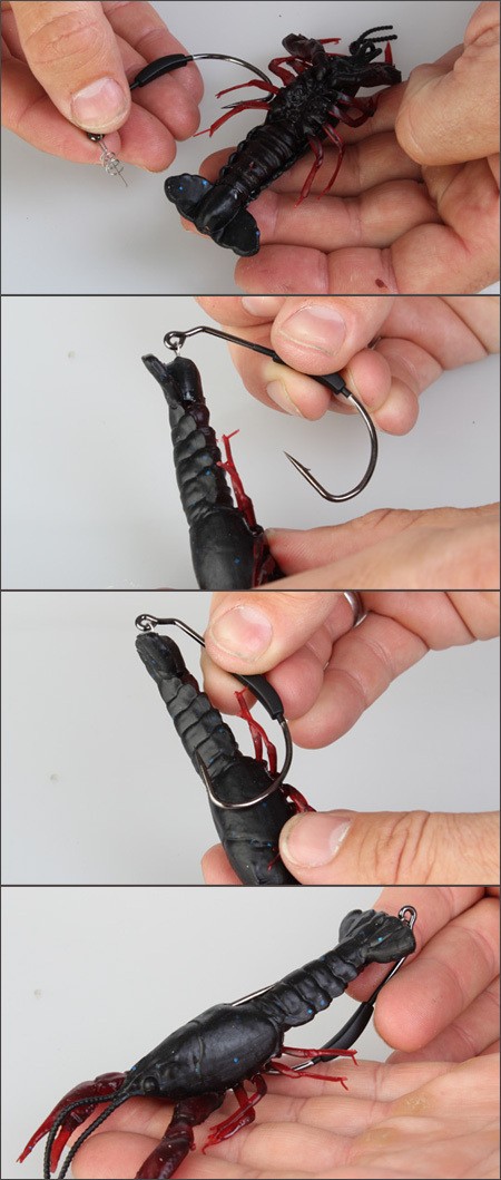 Savage Gear 3D Crayfish Weedless Wide Gape Hook 7g