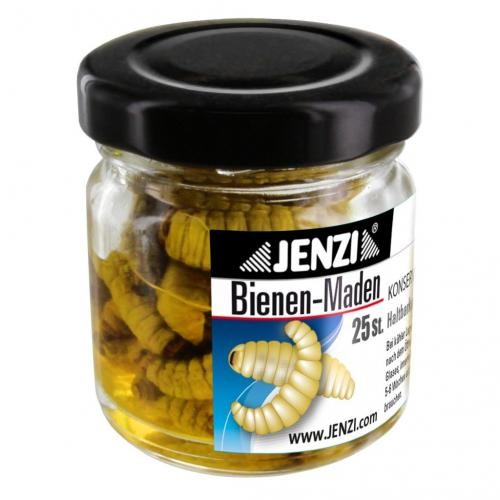 Jenzi Bienenmaden konserviert in Gelb