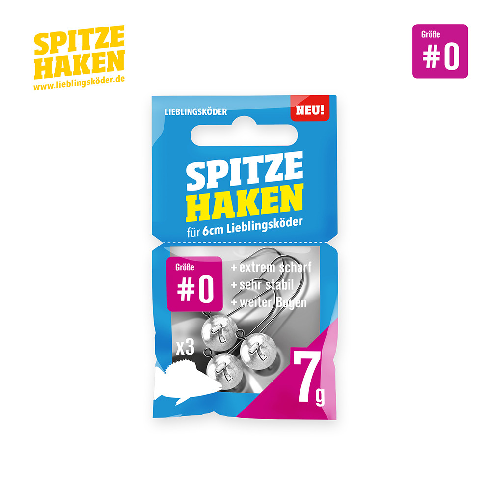 Lieblingsköder Spitze Haken Jigkopf Lieblingsköder Spitze Haken Jigkopf