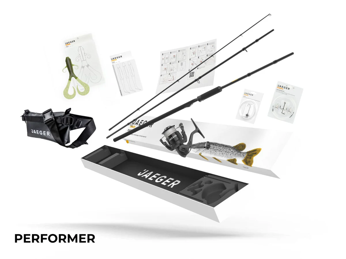 Jaeger Pike Go Kit 2 Hecht Starter Combo