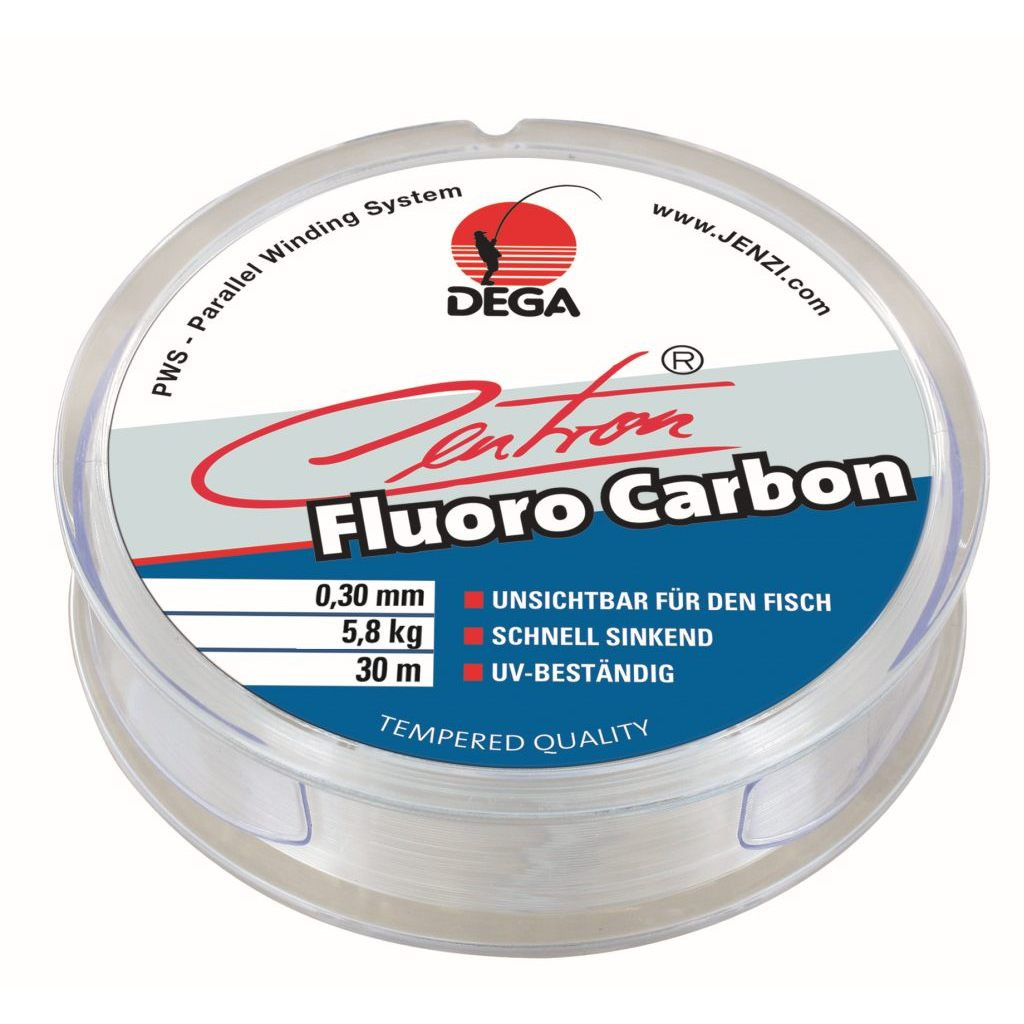 Jenzi Dega Centron Fluoro Carbon 30m, 0.18mm