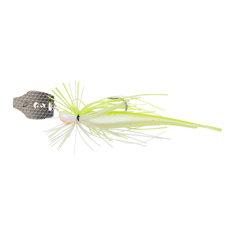 Savage Gear Crazy Swim Jig Yellow White 12.5cm