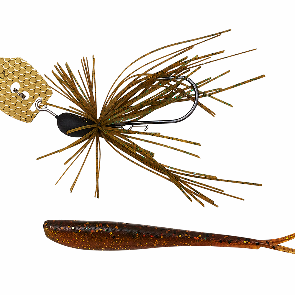 Savage Gear Crazy Swim Jig Yellow White 12.5cm