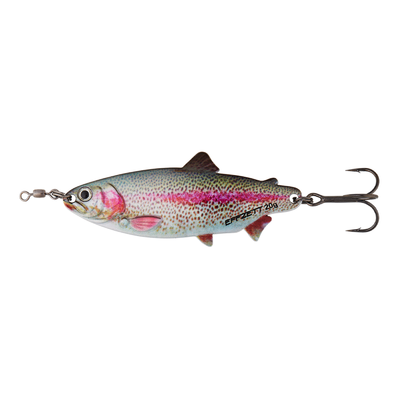 Dam Effzett Trout Spoon 9cm Sinkend Rainbow Trout