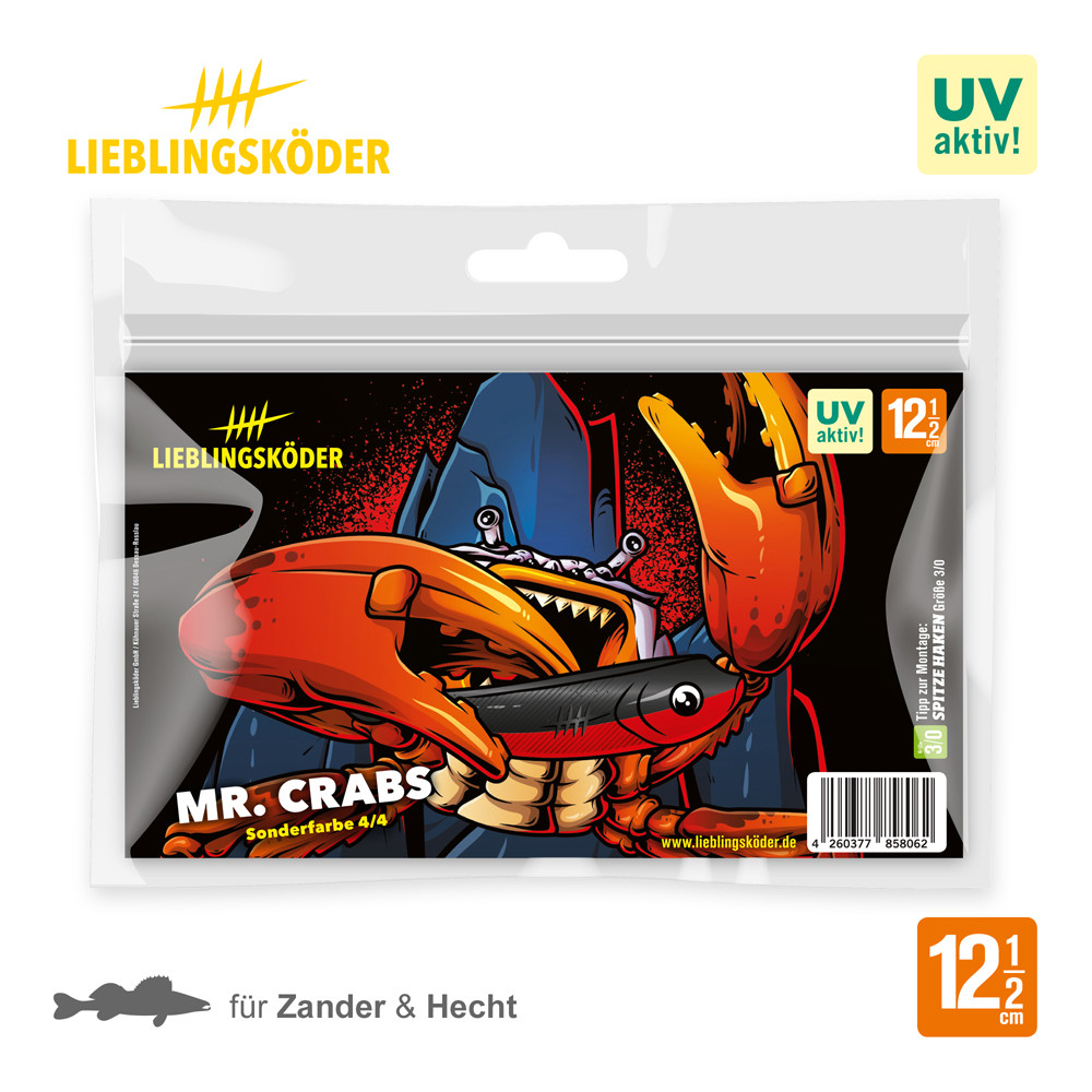 Lieblingsköder Mr. Crabs